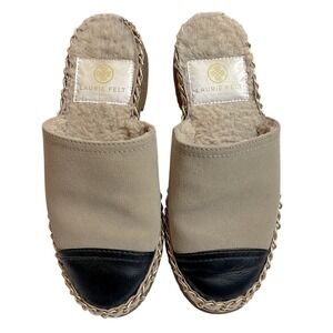 Laurie Felt Los Angeles‎ Espadrille Mules 7